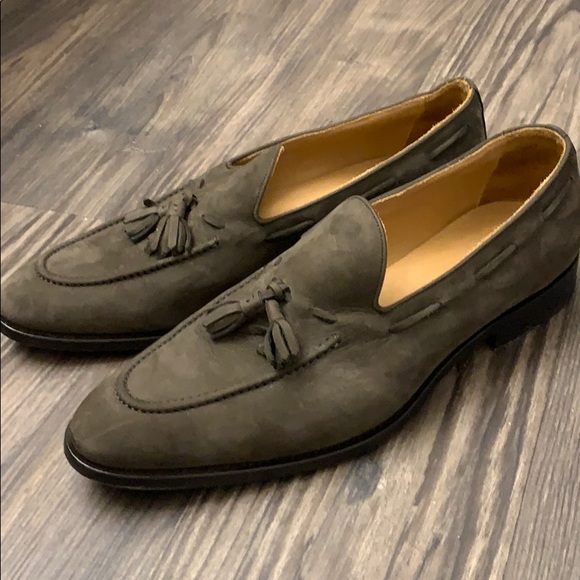 Suit supply Italian made TASSEL LOAFER suede - Picture 2 of 3